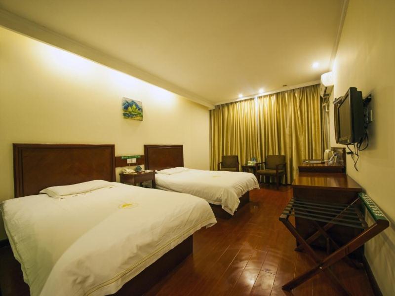 Greentree Inn Anhui Huaibei Renmin Road Business Hotel Exteriör bild